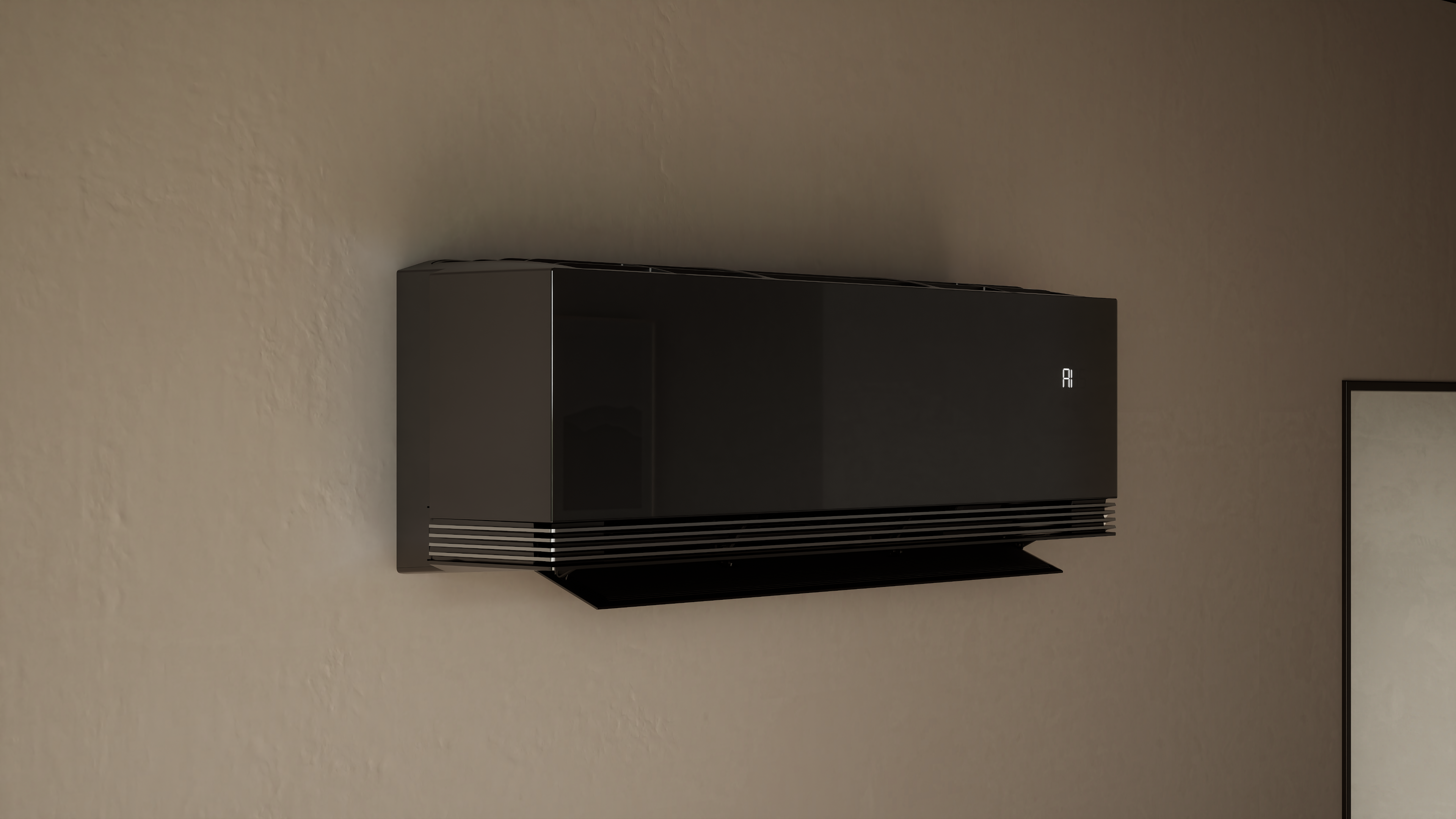 Residential Air Conditioner S3nm091l1c0 2025 Black Png Lifestyle Space D10 Without Wind