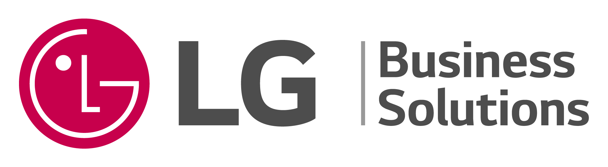 1. LG Business Solutions Logo 2D White Background CMYK