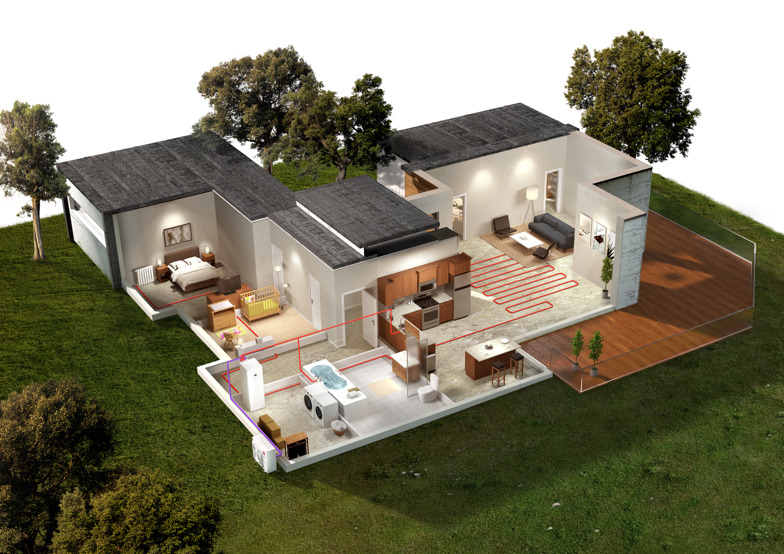 LG Therma V Lifestyle 56 Waterflow