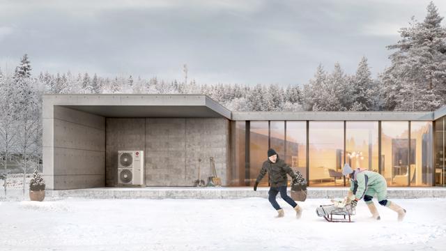 LG Therma V Lifestyle 25 Hydrosplit Outdoor