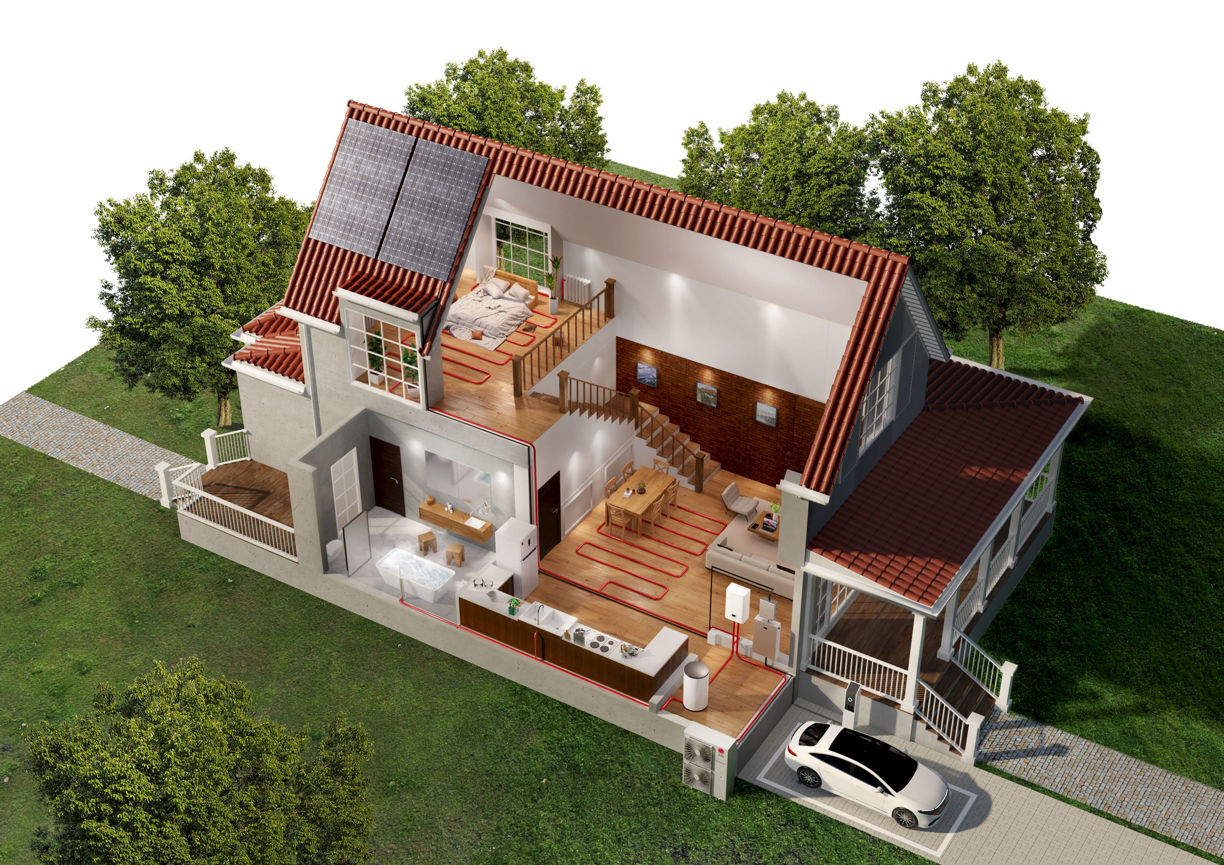 LG Therma V Lifestyle 57 Waterflow