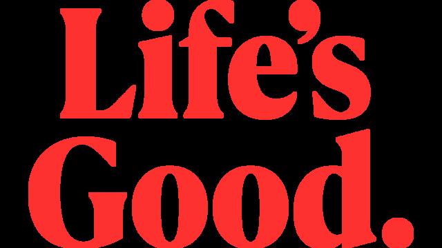 LGE Electronics Slogan Stacked Mono Activered RGB