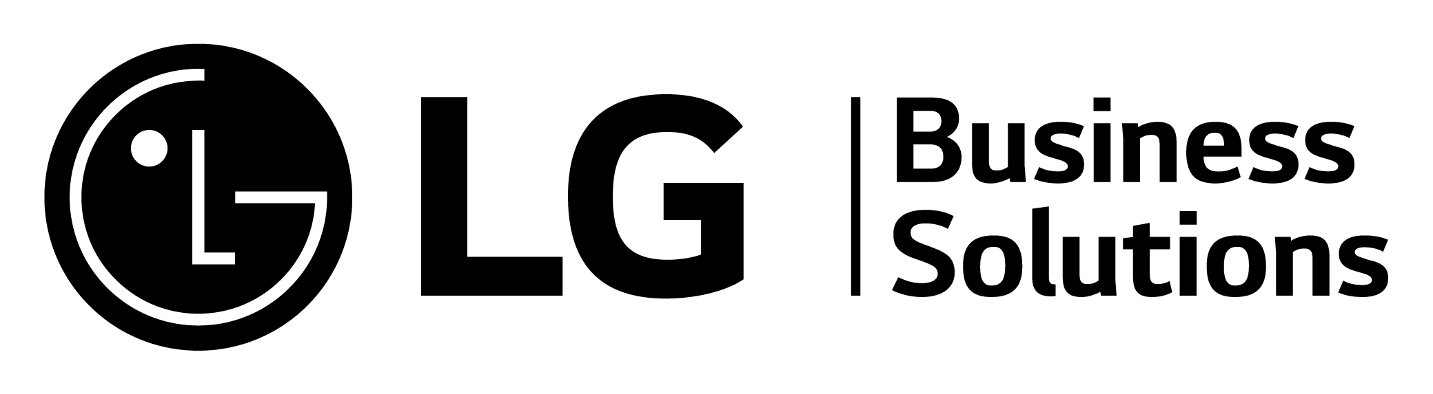 4. LG Business Solutions Logo Black CMYK
