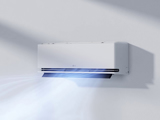 De onderste uitblaaslineaal gaat dicht en alleen uit de voorste uitblaaslineaal komt de zachte wind naar buiten. Koele lucht wordt onder de kamer geplaatst en circuleert door de kamer. 