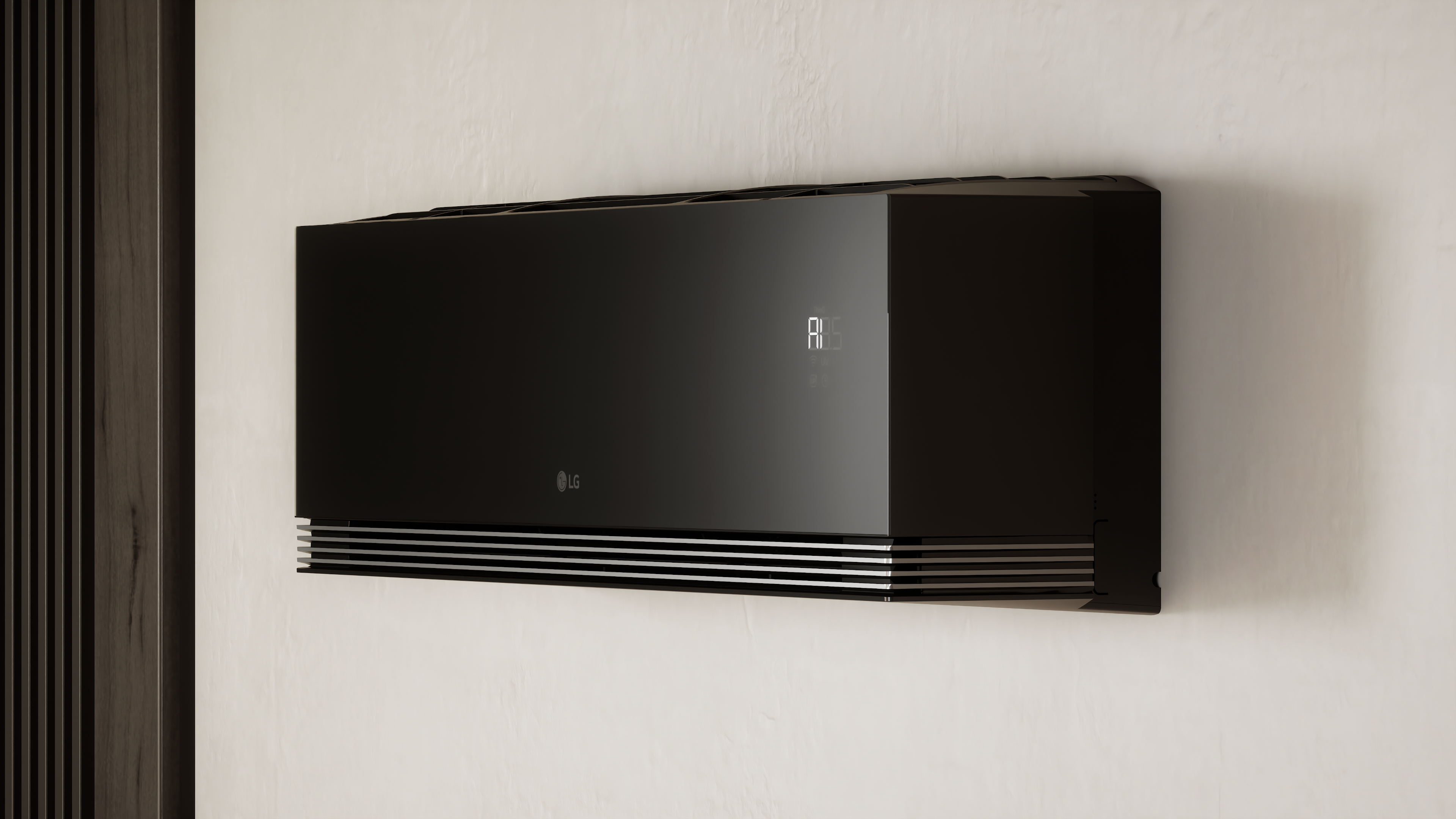 Residential Air Conditioner S3nm091l1c0 2025 Black Png Lifestyle Space D05 Without Wind